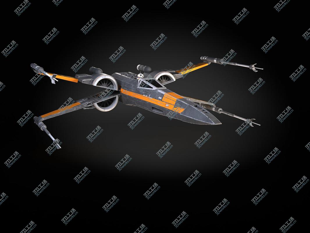 images/goods_img/2021040165/X-Wing Fighter Black T-70/2.jpg